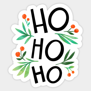 Ho Ho Ho Sticker